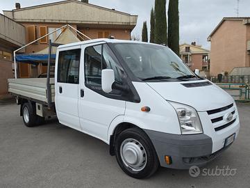 FORD TRANSIT DOPPIA CABINA CASSONE FISSO