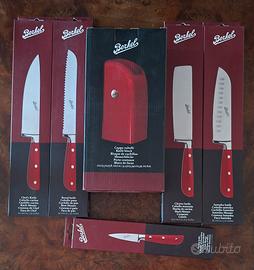 Set Coltelli Berkel Originali con Ceppo Rosso