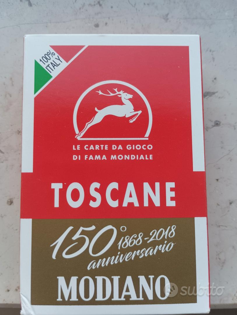 Modiano Toscane 92 - Mazzo Da 40 Carte Regionali - Fatto In Italia - Per Briscola, Scopa E Tresette