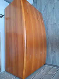 Cassettiera legno capiente regsao specchio