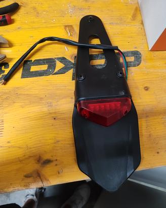 porta targa da enduro NUOVO