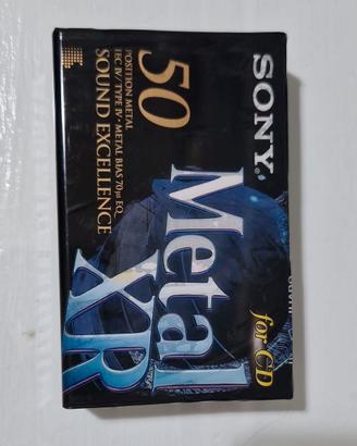 Sony Metal XR 50 Cassetta audio Type IV