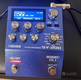 BOSS SY-200 pedale per chitarra