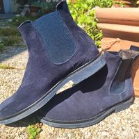 stivaletto camoscio uomo