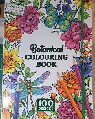 Libro da Colorare per Adulti - Botanical
