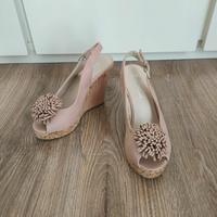 scarpe tacchi rosa janni&janni 37