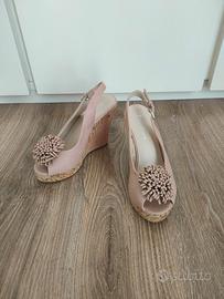 scarpe tacchi rosa janni&janni 37