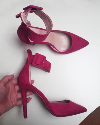 Decolleté fuxia con cinturino n. 38 Day-Vine