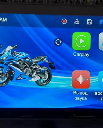 Carplay e Android auto wireless per moto 