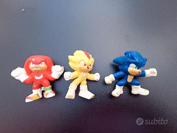 Sonic action figure McDonald's 2024 RARI giocattol