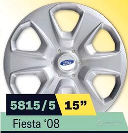 Kit serie 4 copricerchi coppe ruota 15”  FORD F