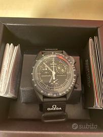 OMEGA x Swatch Moonwatch Moonphase Black Edition