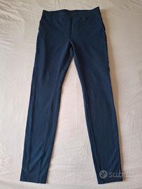 pantaloni blu  in cotone