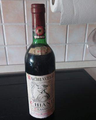 vino da collezione annata 1977