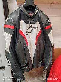 Giacca in pelle da moto alpinestar