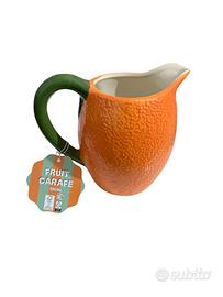 Caraffa a forma di arancia 950ml decorativa