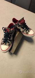 Converse Chuck Taylor All Star - Grigie con Stelle