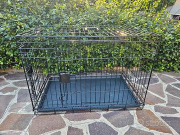 Kennel in metallo doppia apertura 91x58xh64 cm