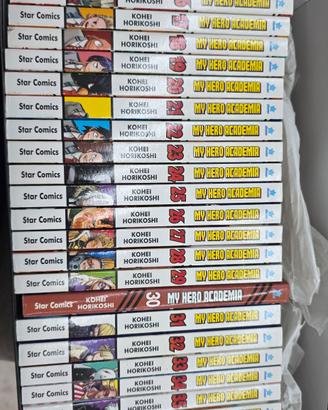 Lotto Manga My Hero Academia - Volumi dal 15 al 39