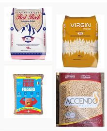 Pellet vari marchi faggio e abete en plus a1