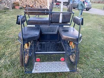 Carrozza per cavallo pony