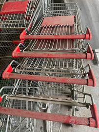 Carrello per la spesa in alluminio