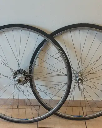 ruote bici corsa epoca Campagnolo copertoncini