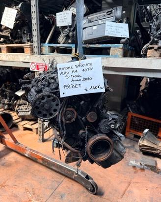 Motore Bruciato Audi A4 40TDI S-Tronic Anno 2020 C