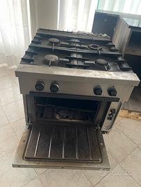 Cucina a gas professionale