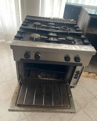 Cucina a gas professionale