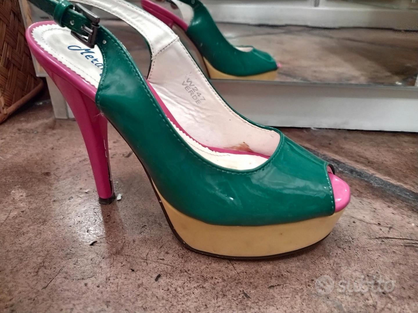 Scarpe inglesine con tacco sale