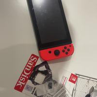 Nintendo switch + Sand Disk 128 GB