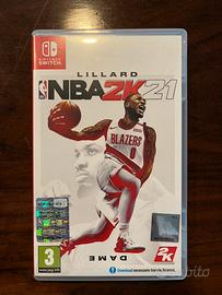 NBA 2K21 per nintendo switch
