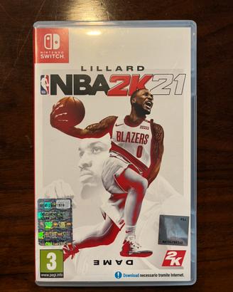 NBA 2K21 per nintendo switch
