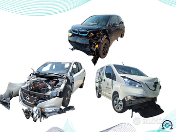 Componenti auto elettriche post-incidente