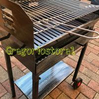 Barbecue fornacetta gigante pesante artigia 60x45