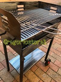 Barbecue fornacetta gigante pesante artigia 60x45