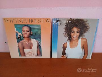 Lotto 2 Vinili LP Whitney Houston