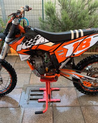 Ktm SXf 250 con friz antisaltellamento perfetta