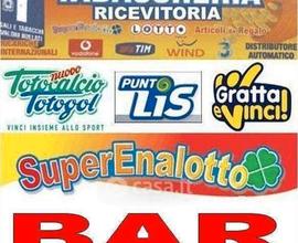 Bar tabacchi lotto alti guadagni zona centralissim