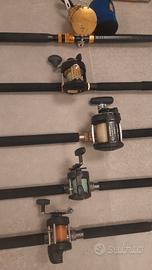 canne da pesca e rapali