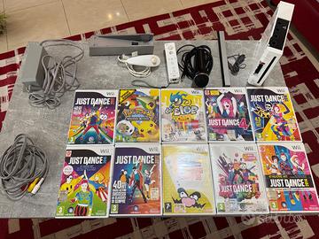 Nintendo Wii completa di accessori e 10 giochi