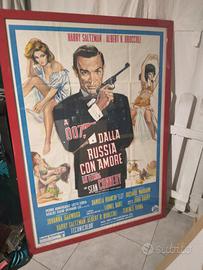 Poster originale 007  dalla Russia con amore 