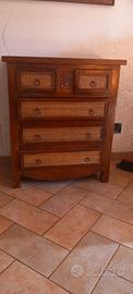 MOBILE IN LEGNO CON SPECCHIO