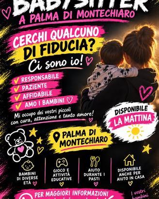 BABYSITTER A PALMA DI MONTECHIARO