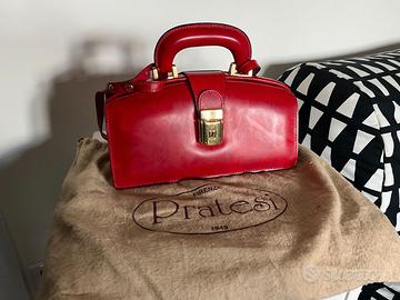 Borsa Pratesi "Doctor Bag" Rossa