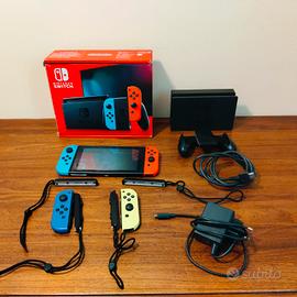 Nintendo Switch V2(2022) con accessori e giochi