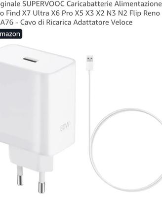 caricatore 80w oppo