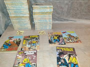 Stock Tex vintage in lire / Tex tre stelle