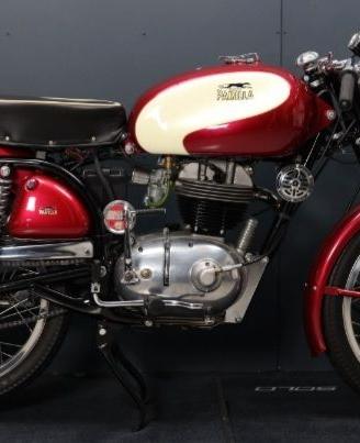 Parilla 250 anno 1953 targa originale